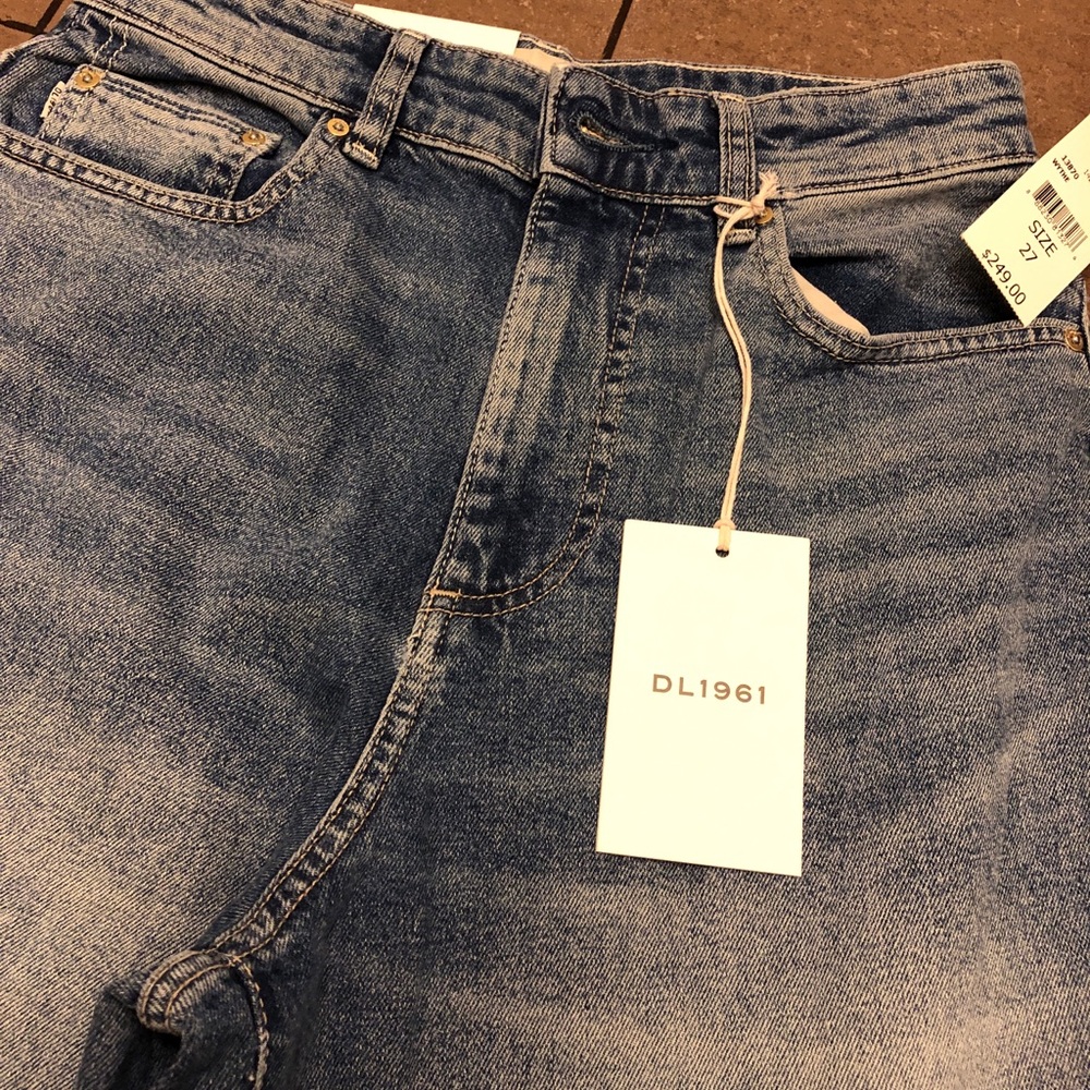 DL1961 Ultra wide leg Indigo Flare Jeans size 27 - Picture 5 of 8